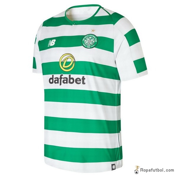 Camiseta Celtic Replica Primera Ropa 2018/19 Verde